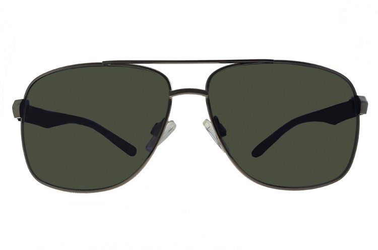 GASOLINE SUNGLASS 14264 GUN GRN
